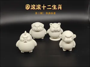圆滚滚十二生肖(第三弹:猴鸡狗猪)