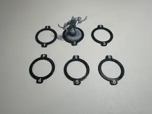Numbered Foe Tracker Rings for D&D / TTRPGs