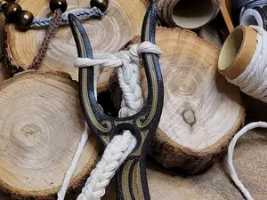 Lucet fork - Medieval Cord Making Tool