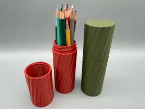 Pencil Case, Stiftdose mit Gewinde