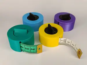 Parametric measure tape holder