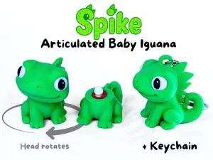 Spike - Baby Iguana (+Keychain)