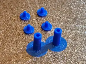 1cm x 4mm tube with 2mm pins