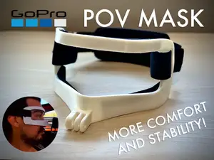 GoPro POV Mask Mount! Perfect for Sim Racing!