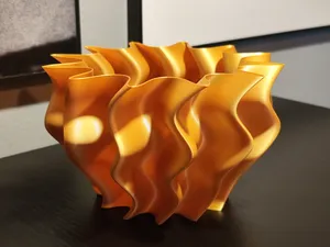 Bowl Wrinkled Shape
