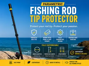 Parametric Fishing Rod Tip Protector