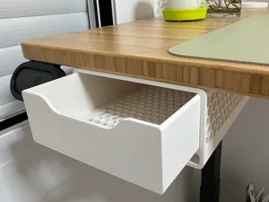 Under Desk Drawer with Keyboard Tray