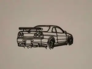 Nissan Skyline R34 Wall Art