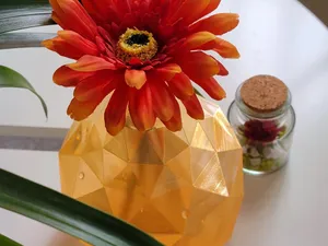 Low poly ampoule