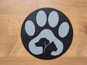 Paw Coaster