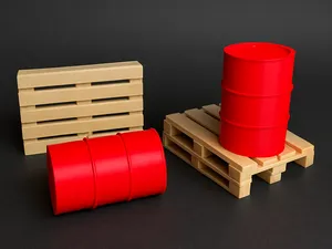 Ölfass 200 Liter 1:14