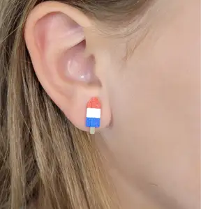 Bomb Pop Stud Earrings