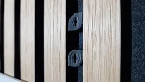 Acoustic panel Mount-Point (Drill and Glue free)