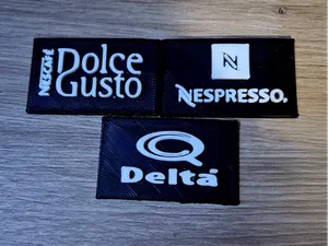 Placa de Identificação para Máquina de Café Yummi