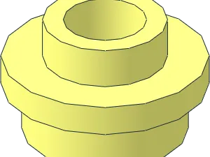 Brick 1x1 round plate - parts 4073 and 85861