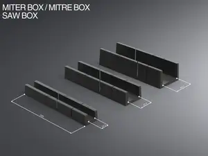 Miter / Mitre / Saw Box - 3 Sizes