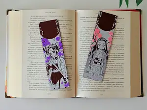 Nezuko & Shinobu - Demon Slayer Bookmarks Set 4/8
