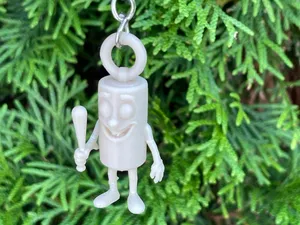 Tung Tung Sahur Keychain Italian Brainrot no ams