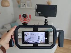 MagSafe Smartphone Cage with Hot Shoe Mounts