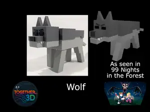 Wolf from 99 Nights in the Forest