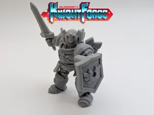KnightForge - Knight - Articulated Action Figurine