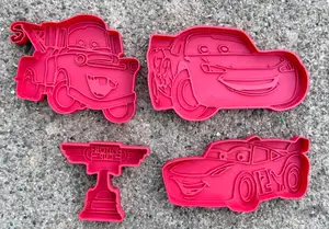 Cars Movie Sand Molds
