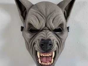 Werewolf Mask "NO HAIR"