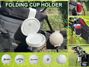 Zero Gravity Golf Ball Folding Cup Holder
