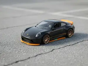 rajout carrosserie hotwheels Porsche 911 carrera