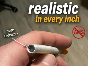Realistic king size cigarette # ! NO AMS ! #