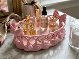 Coquette Bow Vanity Tray