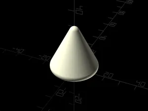 <BSG> ROUNDED CONE