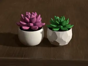 Fake plant customizable with storage inside
