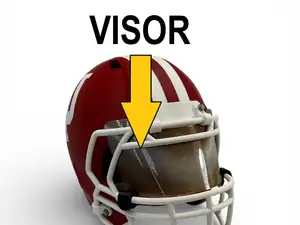 Football Helmet Visor