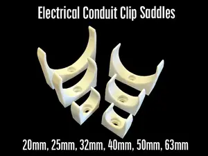 Electrical Conduit Pipe Saddles Clips Holders