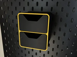 IKEA SKÅDIS Schubladen Modul | Akzentring / 2er