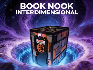 Book Nook Brecha en portal interdimensional