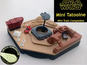 Mini Tatooine - Star Wars Functional Diorama