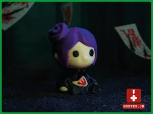 Konan naruto mini figure