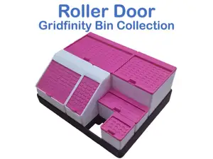 Roller Door Gridfinity Bin Collection