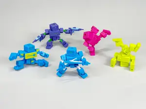 Robot C (18 Movable Joints, Print-In-Place)