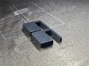 Floyd Rose style tremolo block locking insert