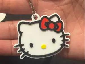 Llavero cara Hello Kitty