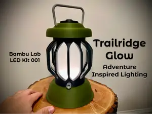 Trailridge Glow - Modern Lantern - Lamp Kit 001