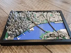 New York City Diorama 7.5" x 5.5"
