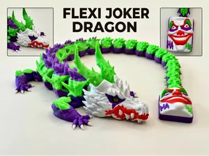 Flexi Joker Dragon – Articulated Printable Dragon