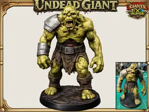 Undead Giant (Zombie): DnD D&D Pathfinder Mini