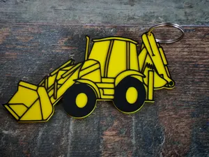 Porte clé tractopelle JCB