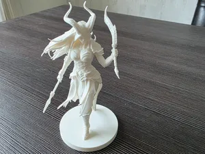 The Veiled Valkyrie – Fantasy Warrior Miniature