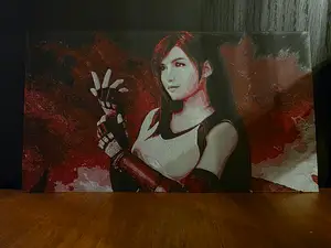Leinwand Final Fantasy 7 - Tifa